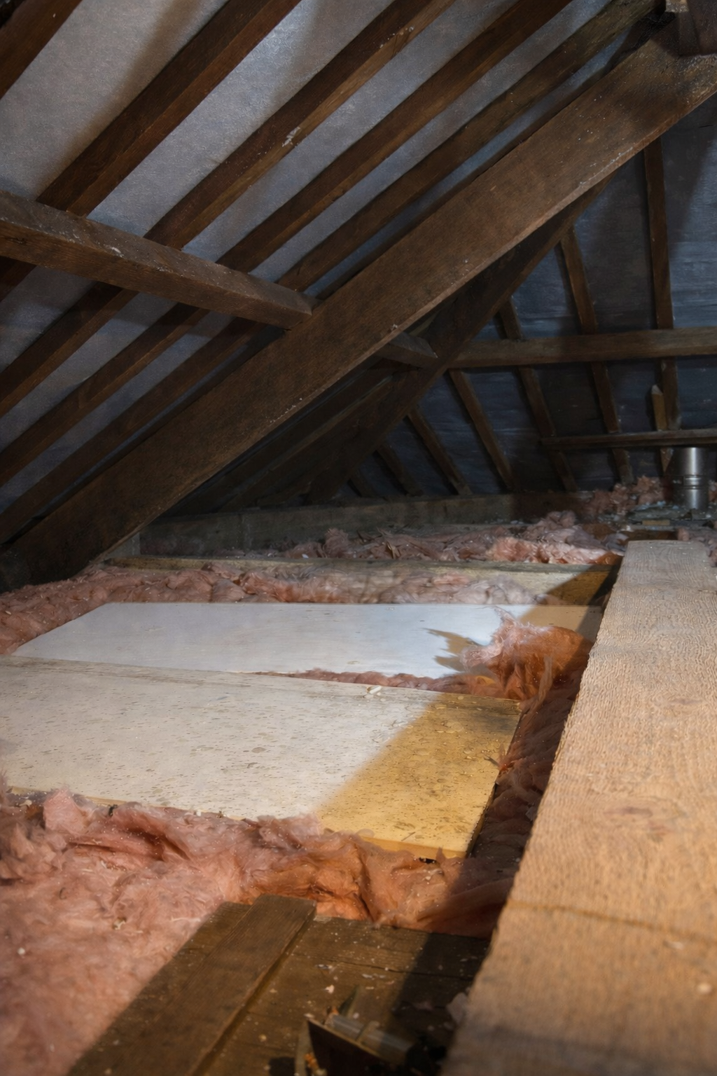 After Spray Foam Removal
