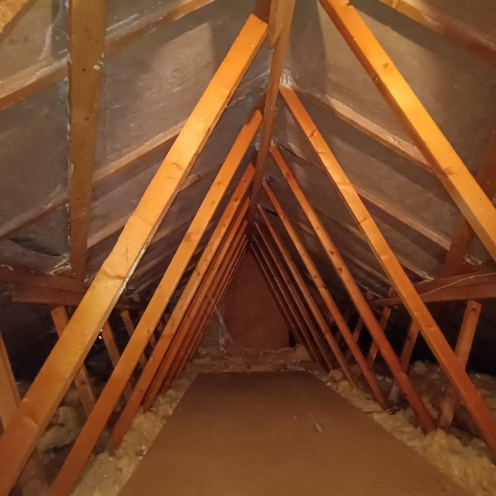 After Spray Foam Removal