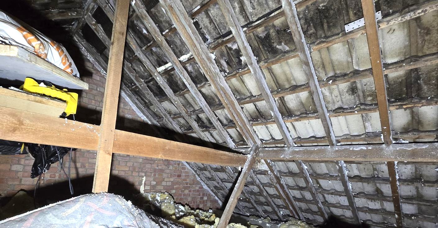 After Spray Foam Removal